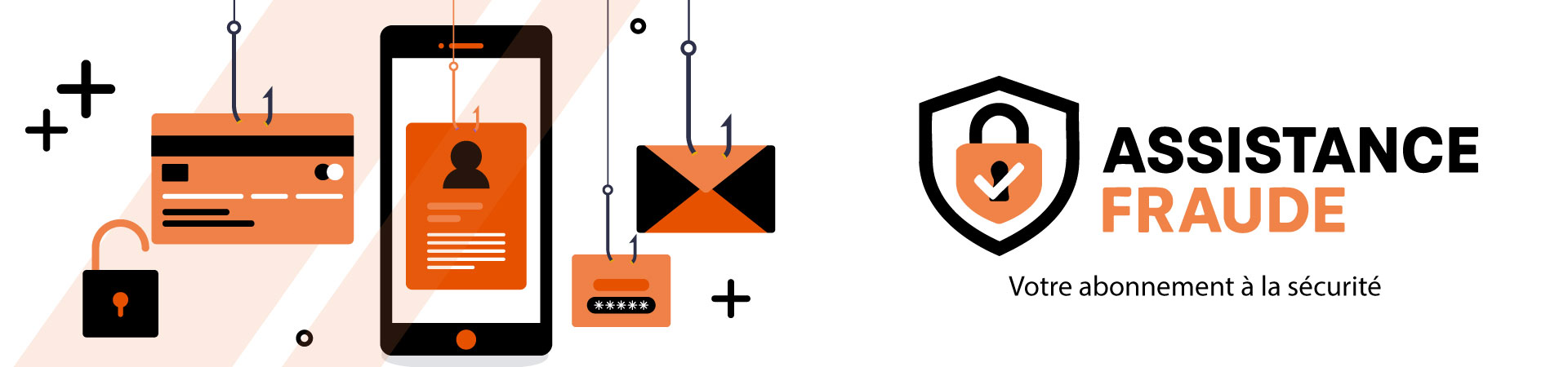 Alerte de phishing sur un écran de smartphone